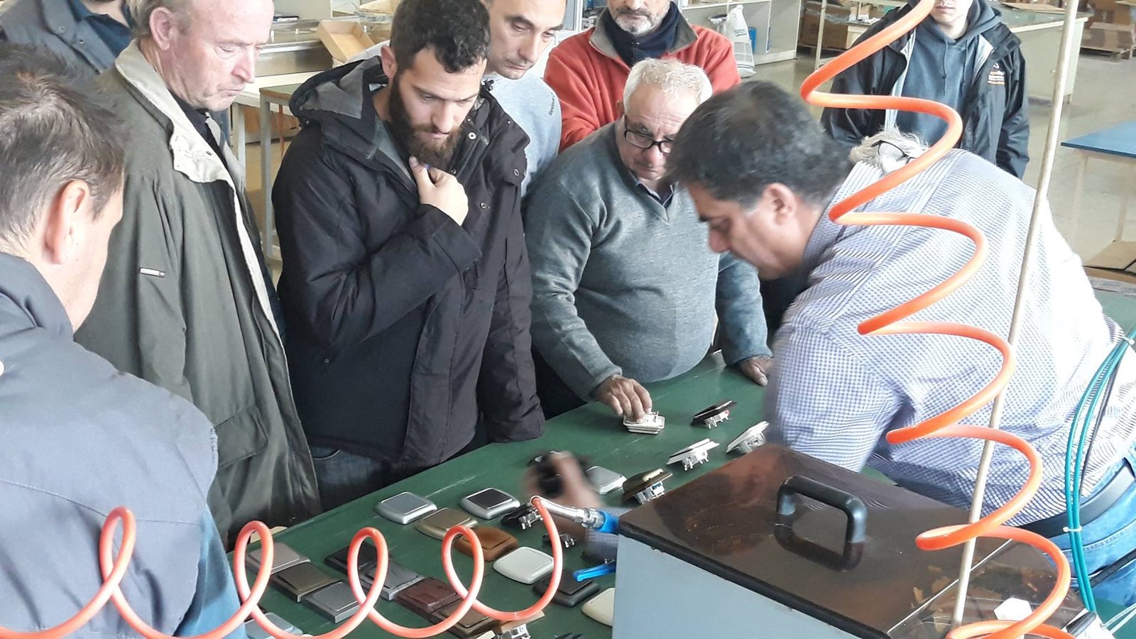 Επίσκεψη στις εγκαταστάσεις ALIBERTI — 5 Δεκεμβρίου 2018, φωτογραφία 1