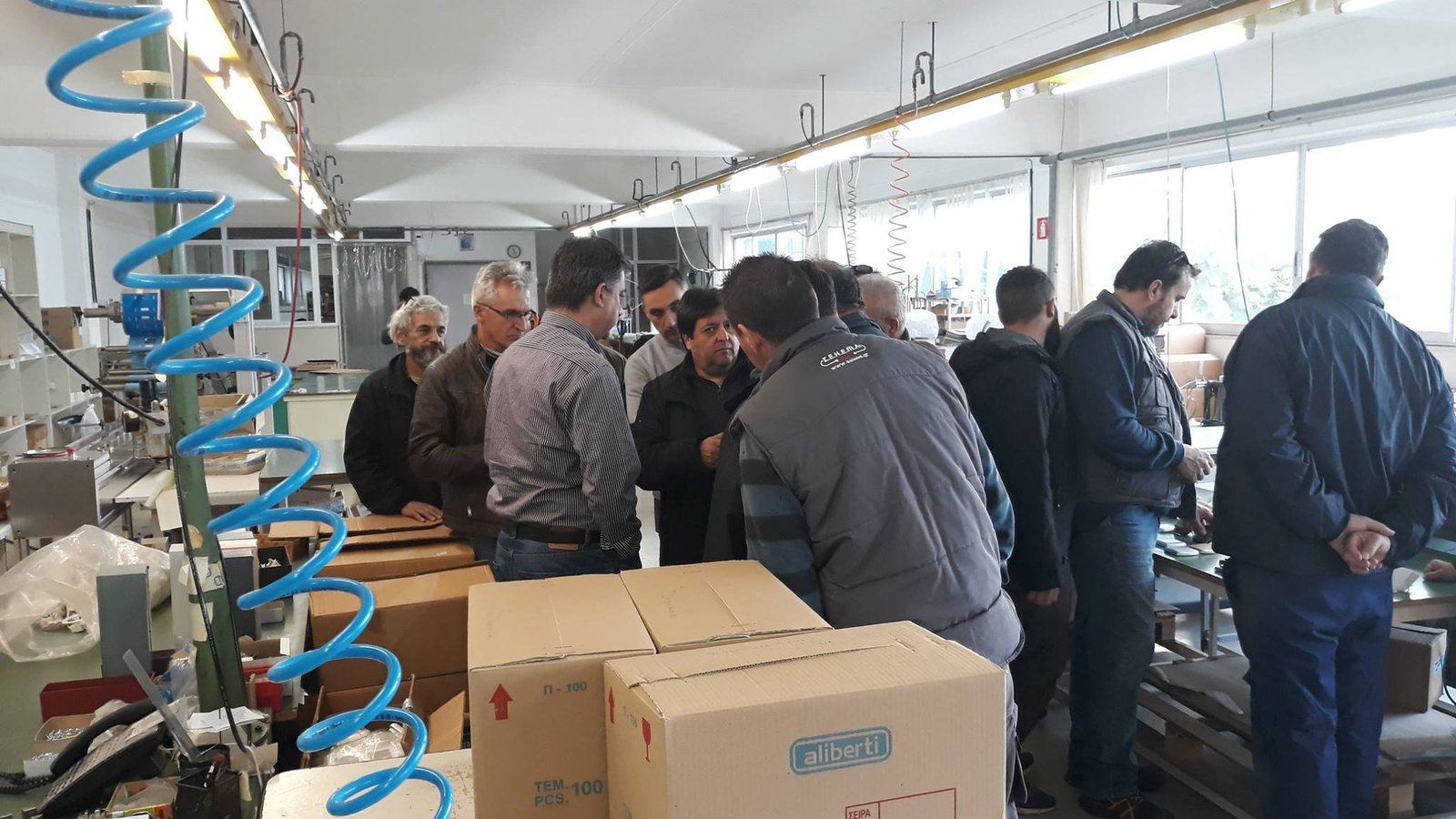 Επίσκεψη στις εγκαταστάσεις ALIBERTI — 5 Δεκεμβρίου 2018, φωτογραφία 3