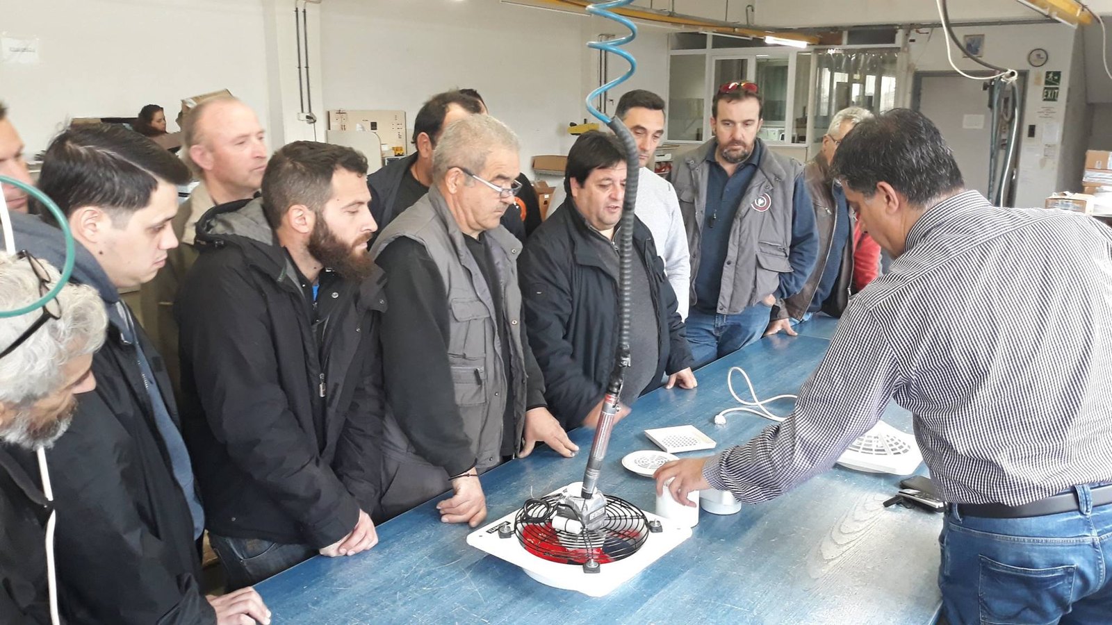 Επίσκεψη στις εγκαταστάσεις ALIBERTI — 5 Δεκεμβρίου 2018, φωτογραφία 5