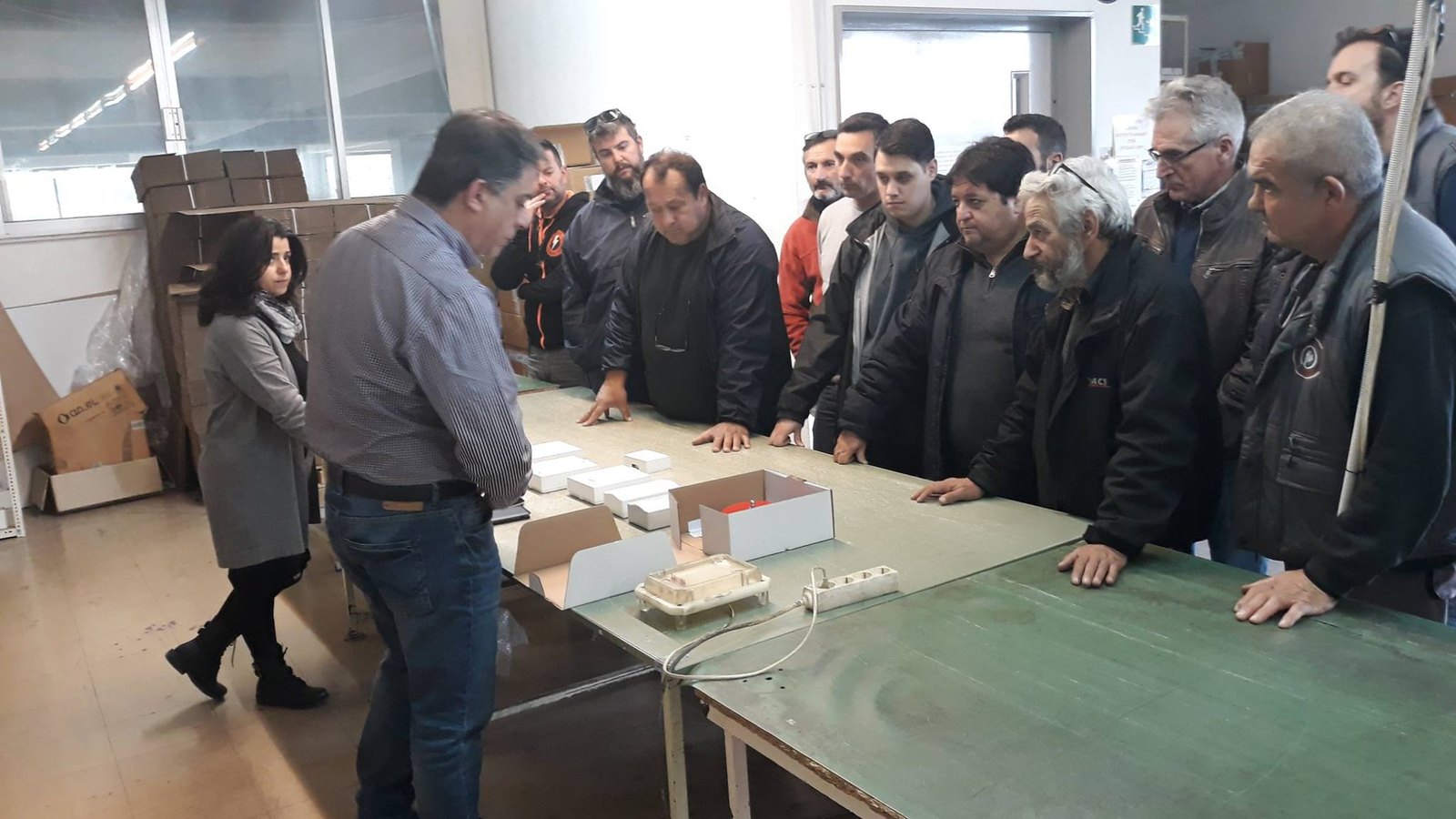 Επίσκεψη στις εγκαταστάσεις ALIBERTI — 5 Δεκεμβρίου 2018, φωτογραφία 6