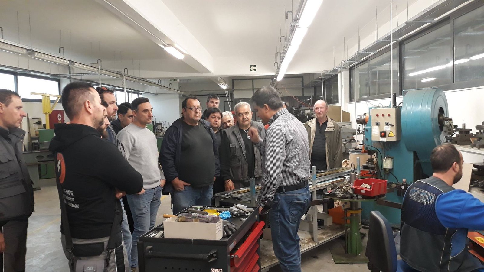 Επίσκεψη στις εγκαταστάσεις ALIBERTI — 5 Δεκεμβρίου 2018, φωτογραφία 10