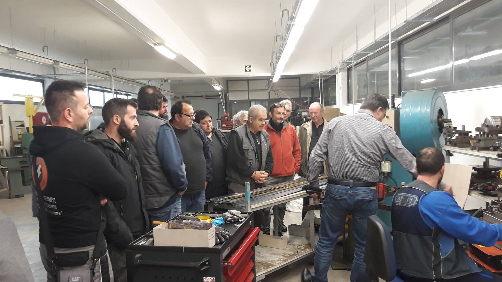 Επίσκεψη στις εγκαταστάσεις ALIBERTI — 5 Δεκεμβρίου 2018, φωτογραφία 11