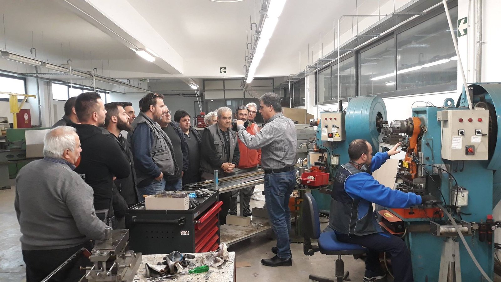 Επίσκεψη στις εγκαταστάσεις ALIBERTI — 5 Δεκεμβρίου 2018, φωτογραφία 12