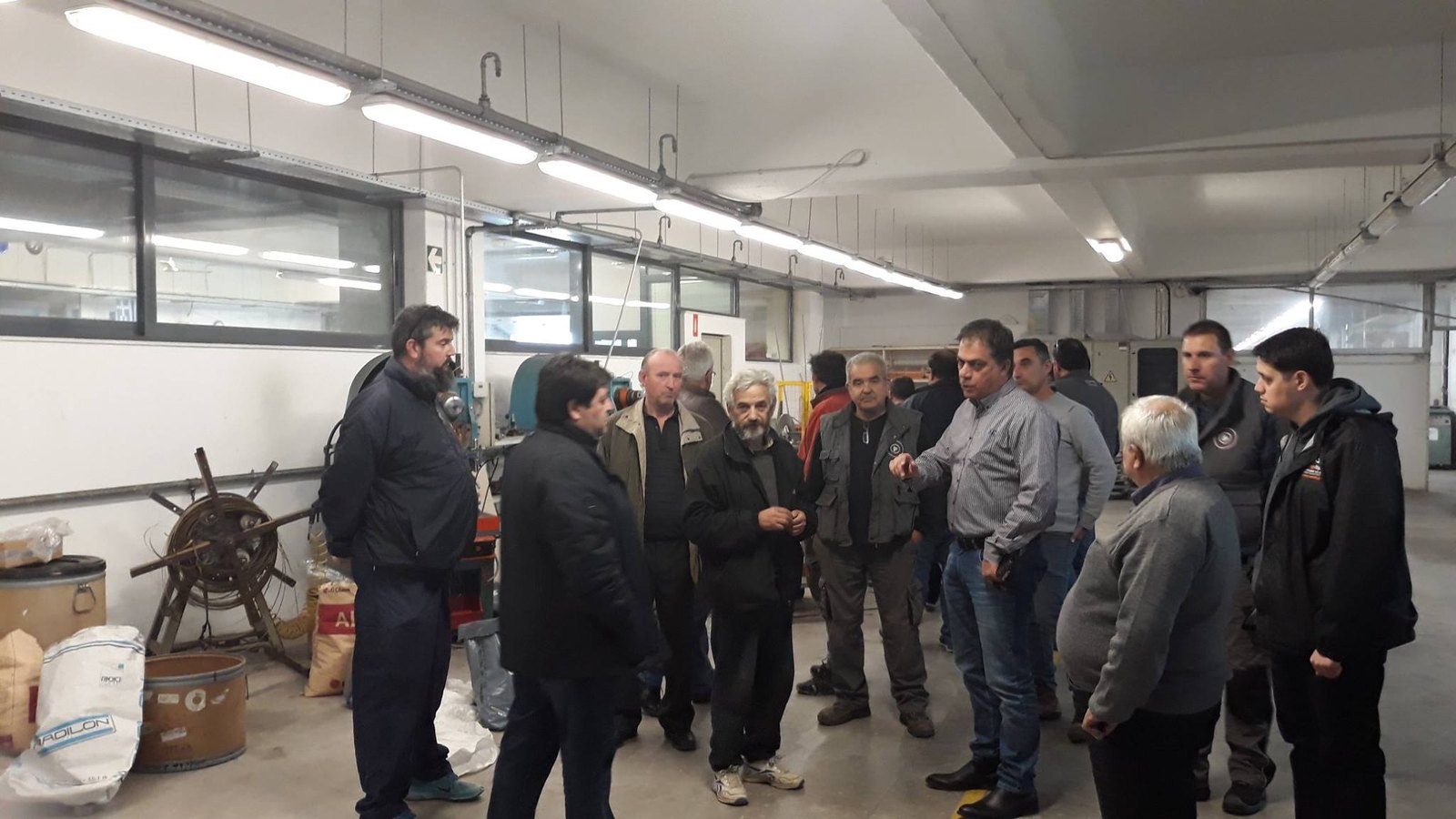Επίσκεψη στις εγκαταστάσεις ALIBERTI — 5 Δεκεμβρίου 2018, φωτογραφία 15