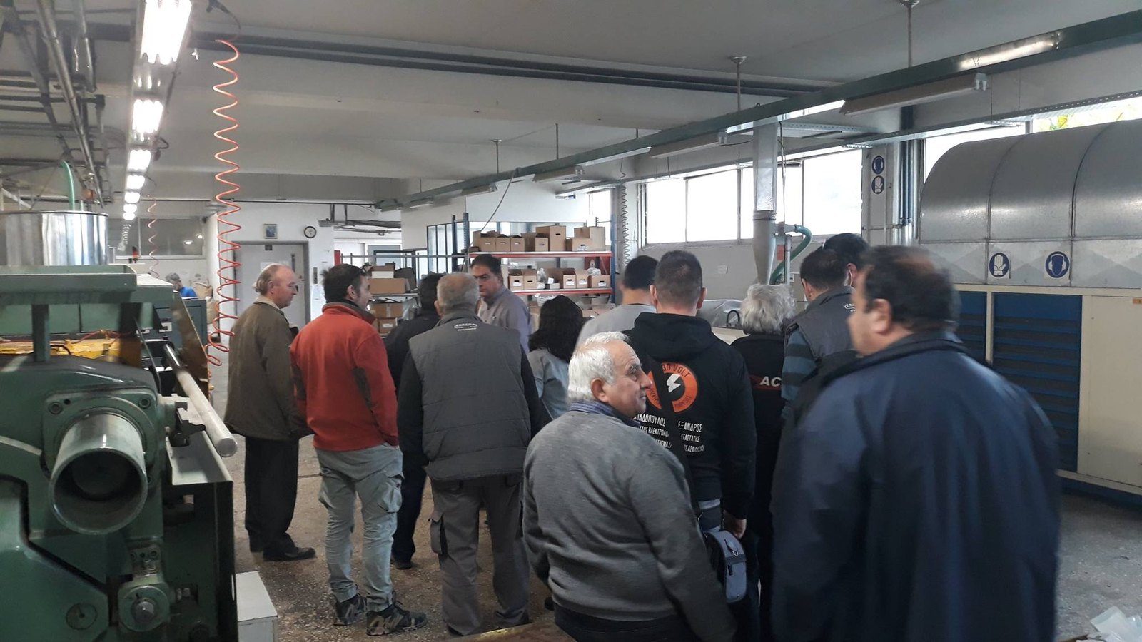 Επίσκεψη στις εγκαταστάσεις ALIBERTI — 5 Δεκεμβρίου 2018, φωτογραφία 17