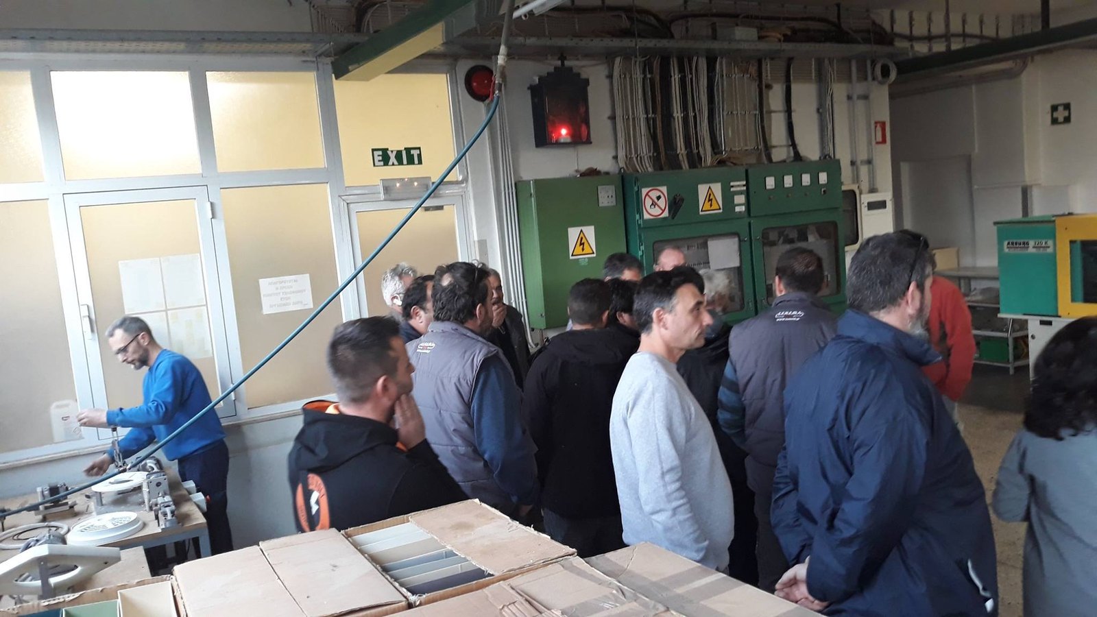 Επίσκεψη στις εγκαταστάσεις ALIBERTI — 5 Δεκεμβρίου 2018, φωτογραφία 19